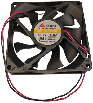 Replacement Fan for FD128015EB, 80x80x15mm DC12V Dual Ball Bearing Industrial Axial Fan, 3150RPM 33.7CFM 8015 LowNoise Ventilation Fan for Industrial Cabinet & Compact Hardware Replacement Fan for FD128015EB, 80x80x15mm DC12V Dual Ball Bearing Industrial Axial Fan, 3150RPM 33.7CFM 8015 LowNoise Ventilation Fan for Industrial Cabinet & Compact Hardware
