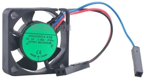 AD0205DXK59 PI4A 25mm 25x25x6mm DC5V 0.06A Miniature Cooling Fan, 2.5CM UltraSlim Axial Replacement Fan for Raspberry Pi, Router and Compact DIY Electronic Projects AD0205DXK59 PI4A 25mm 25x25x6mm DC5V 0.06A Miniature Cooling Fan, 2.5CM UltraSlim Axial Replacement Fan for Raspberry Pi, Router and Compact DIY Electronic Projects