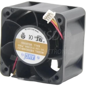 DB04028B12U P066 40x40x28mm DC12V 0.66A Square Server Cooling Fan, 40mm 4Wire PWM Axial Replacement Fan for 1U 2U RackMount Server Internal Heat Dissipation DB04028B12U P066 40x40x28mm DC12V 0.66A Square Server Cooling Fan, 40mm 4Wire PWM Axial Replacement Fan for 1U 2U RackMount Server Internal Heat Dissipation