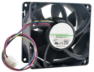 H80E12BUA707T11 80x80x38mm DC12V HighSpeed Axial Cooling Fan, 8CM 1.60A 8000RPM 4Pin PWM Replacement Fan for Charging Station and HighPower Industrial Equipment H80E12BUA707T11 80x80x38mm DC12V HighSpeed Axial Cooling Fan, 8CM 1.60A 8000RPM 4Pin PWM Replacement Fan for Charging Station and HighPower Industrial Equipment