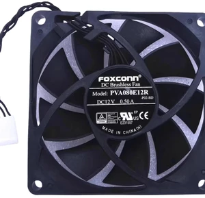 8015 UltraThin PWM Cooling Fan Replacement for PVA080E12R, 80x80x15mm 8CM DC12V 0.5A Single Ball Bearing 4Pin PWM Fan for PC Chassis, Industrial and Compact Server Heat Dissipation 8015 UltraThin PWM Cooling Fan Replacement for PVA080E12R, 80x80x15mm 8CM DC12V 0.5A Single Ball Bearing 4Pin PWM Fan for PC Chassis, Industrial and Compact Server Heat Dissipation
