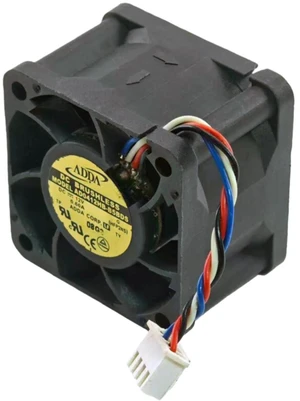 AD0412HBB5BDS 4028 HighSpeed Industrial Axial Cooling Fan, 40x40x28mm DC12V 0.60A Dual Ball Bearing Fan 11000RPM 18.1CFM for Server and Compact Industrial Device Heat Dissipation AD0412HBB5BDS 4028 HighSpeed Industrial Axial Cooling Fan, 40x40x28mm DC12V 0.60A Dual Ball Bearing Fan 11000RPM 18.1CFM for Server and Compact Industrial Device Heat Dissipation