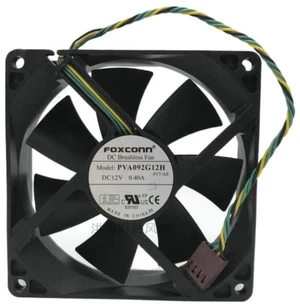 PVA092G12H 9025 High Airflow 4Pin PWM CPU Cooling Fan, 92x92x25mm DC12V 0.40A Hydraulic Bearing Replacement Fan for Desktop CPU Heatsink, PC Case and Small FormFactor System Heat Dissipation PVA092G12H 9025 High Airflow 4Pin PWM CPU Cooling Fan, 92x92x25mm DC12V 0.40A Hydraulic Bearing Replacement Fan for Desktop CPU Heatsink, PC Case and Small FormFactor System Heat Dissipation