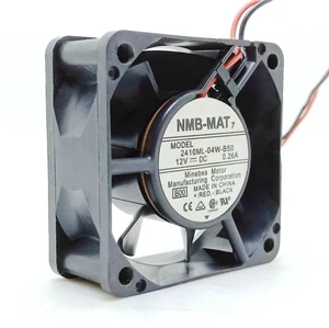 2410ML04WB50 6025 60x60x25mm DC 12V 0.26A Axial Cooling Fan, 60mm Replacement Fan for Computer Chassis, CPU Heatsink and Power Supply Internal Heat Dissipation 2410ML04WB50 6025 60x60x25mm DC 12V 0.26A Axial Cooling Fan, 60mm Replacement Fan for Computer Chassis, CPU Heatsink and Power Supply Internal Heat Dissipation
