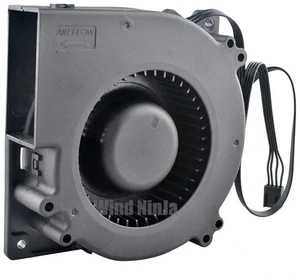 120mm Centrifugal Cooling Fan, 120x120x32mm DC 12V 3.39W 4Pin PWM Replacement Blower Fan for PFC0321B3C03US9D, Perfect for Projector, Chassis, CPU Heat Dissipation System 120mm Centrifugal Cooling Fan, 120x120x32mm DC 12V 3.39W 4Pin PWM Replacement Blower Fan for PFC0321B3C03US9D, Perfect for Projector, Chassis, CPU Heat Dissipation System
