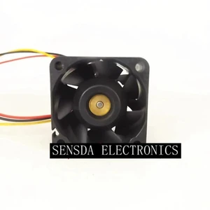 40x40x28mm HighSpeed Server Axial Cooling Fan, DC 12V 0.60A 14700RPM 24.0CFM 3Wire Dual Ball Bearing Replacement Fan for 9GV0412J314, Compact HighAirflow Fan for Server Equipment Thermal Repair 40x40x28mm HighSpeed Server Axial Cooling Fan, DC 12V 0.60A 14700RPM 24.0CFM 3Wire Dual Ball Bearing Replacement Fan for 9GV0412J314, Compact HighAirflow Fan for Server Equipment Thermal Repair