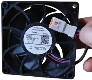 80x80x25mm DC Brushless Axial Cooling Fan, DC 24V 0.41A Replacement Fan for 08025DE24QCMD, Industrial Ventilation Fan for Inverter and PV Inverter System Equipment Heat Dissipation Repair 80x80x25mm DC Brushless Axial Cooling Fan, DC 24V 0.41A Replacement Fan for 08025DE24QCMD, Industrial Ventilation Fan for Inverter and PV Inverter System Equipment Heat Dissipation Repair