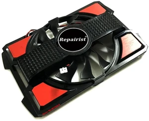 VGA Cooler Graphics Card Cooling Fan with Frame, Replacement GPU Fan for R128015SM, Video Card Fan for GT430 GT440 GT630 EAH5570 EAHG4670 6570 6670 R7 350 Graphics Card Repair Project VGA Cooler Graphics Card Cooling Fan with Frame, Replacement GPU Fan for R128015SM, Video Card Fan for GT430 GT440 GT630 EAH5570 EAHG4670 6570 6670 R7 350 Graphics Card Repair Project