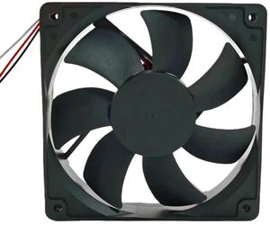 120x120x25mm Dual Ball Bearing Axial Cooling Fan, DC 12V 0.37A 88.7CFM 3Wire Replacement Industrial Fan for AD1212HBA73GL, 12025 HighAirflow Ventilation Fan for Industrial Equipment Heat Dissipatio 120x120x25mm Dual Ball Bearing Axial Cooling Fan, DC 12V 0.37A 88.7CFM 3Wire Replacement Industrial Fan for AD1212HBA73GL, 12025 HighAirflow Ventilation Fan for Industrial Equipment Heat Dissipatio