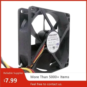 9025 Hydraulic Bearing Cooling Fan Replacement for PVA092G12M, 92mm 90×90×25mm DC 12V 3Pin Fan, Quiet Replacement Fan for PC Chassis, CPU Cooler and Server Equipment Heat Dissipation 9025 Hydraulic Bearing Cooling Fan Replacement for PVA092G12M, 92mm 90×90×25mm DC 12V 3Pin Fan, Quiet Replacement Fan for PC Chassis, CPU Cooler and Server Equipment Heat Dissipation