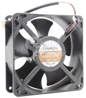 KDE2412PMB16A 120x120x38mm DC 24V Axial Cooling Fan, 6.7W HighPower Brushless Replacement Fan, 120mm Cabinet Cooling Fan for Server, Industrial Chassis and Industrial Equipment Heat Dissipation KDE2412PMB16A 120x120x38mm DC 24V Axial Cooling Fan, 6.7W HighPower Brushless Replacement Fan, 120mm Cabinet Cooling Fan for Server, Industrial Chassis and Industrial Equipment Heat Dissipation