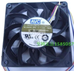 DBTA1225BHU 120x120x25mm DC 12V 0.32A Cooling Fan, 4Wire PWM Brushless Axial Replacement Fan, 120mm Fan for Server Chassis, Industrial Cabinet & Industrial Equipment Heat Dissipation DBTA1225BHU 120x120x25mm DC 12V 0.32A Cooling Fan, 4Wire PWM Brushless Axial Replacement Fan, 120mm Fan for Server Chassis, Industrial Cabinet & Industrial Equipment Heat Dissipation