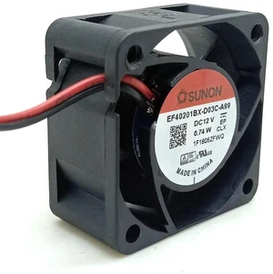 EF40201BXD03CA99 4020 40x40x20mm DC12V 0.74W Dual Ball Bearing Mini Axial Cooling Fan, Replacement Fan for 1U Power Supply, Motherboard Northbridge Southbridge Chipset Heat Dissipation EF40201BXD03CA99 4020 40x40x20mm DC12V 0.74W Dual Ball Bearing Mini Axial Cooling Fan, Replacement Fan for 1U Power Supply, Motherboard Northbridge Southbridge Chipset Heat Dissipation