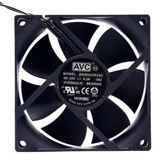 8025 80x80x25mm 80mm 8cm Axial Cooling Fan Replacement for DS08025R24U, DC 24V 0.3A Hydraulic Bearing Fan, PC Server Inverter Industrial Equipment Heat Dissipation Repair Spare Part 8025 80x80x25mm 80mm 8cm Axial Cooling Fan Replacement for DS08025R24U, DC 24V 0.3A Hydraulic Bearing Fan, PC Server Inverter Industrial Equipment Heat Dissipation Repair Spare Part