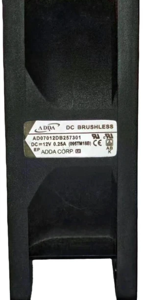 70x70x25mm 7025 Axial Cooling Fan Replacement for AD07012DB257301, DC 12V 0.25A, Replacement Fan for PC Chassis, CPU Cooler and Power Supply Heat Dissipation Repair Spare Part 70x70x25mm 7025 Axial Cooling Fan Replacement for AD07012DB257301, DC 12V 0.25A, Replacement Fan for PC Chassis, CPU Cooler and Power Supply Heat Dissipation Repair Spare Part