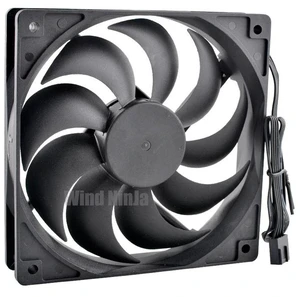 120mm 120x120x25mm DF1202512B2UN DC Cooling Fan, 12V 0.37A 4.44W 4Pin PWM 3000RPM Dual Ball Bearing Case Fan, Replacement Cooler for Prestige P100 PC Desktop Chassis Heat Ventilation 120mm 120x120x25mm DF1202512B2UN DC Cooling Fan, 12V 0.37A 4.44W 4Pin PWM 3000RPM Dual Ball Bearing Case Fan, Replacement Cooler for Prestige P100 PC Desktop Chassis Heat Ventilation