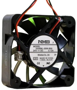 50x50x15mm 5015 DC Cooling Fan 2006ML05WB50, 5CM 24V 0.12A 2Wire Axial Replacement Fan, Mini Ventilation Fan for Motherboard, Power Supply and Small Industrial Equipment Heat Dissipation 50x50x15mm 5015 DC Cooling Fan 2006ML05WB50, 5CM 24V 0.12A 2Wire Axial Replacement Fan, Mini Ventilation Fan for Motherboard, Power Supply and Small Industrial Equipment Heat Dissipation