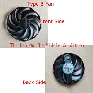 1Pcs FanB GPU Cooling Fan FDC10U12DC / FDC10H12D9C, VGA Single Replacement Cooler Fan for Sapphire RX 6700XT, RX 6800, RX 6800XT, RX 6900XT, RX 6700, RX 6900 XT Graphics Card Repair 1Pcs FanB GPU Cooling Fan FDC10U12DC / FDC10H12D9C, VGA Single Replacement Cooler Fan for Sapphire RX 6700XT, RX 6800, RX 6800XT, RX 6900XT, RX 6700, RX 6900 XT Graphics Card Repair