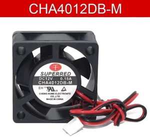 40x40x20mm 4020 Axial Cooling Fan for Superred CHA4012DBM, DC 12V 0.18A 2Wire Mini Replacement Fan for Server, Power Supply and Industrial Control Equipment Heat Dissipation 40x40x20mm 4020 Axial Cooling Fan for Superred CHA4012DBM, DC 12V 0.18A 2Wire Mini Replacement Fan for Server, Power Supply and Industrial Control Equipment Heat Dissipation