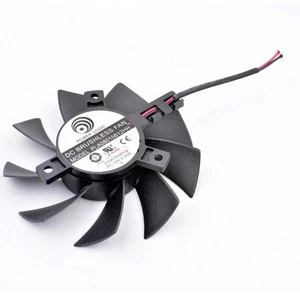 PLA08015B12HH VGA GPU Graphics Card Cooling Fan, 75mm Diameter 40mm Hole Spacing, DC12V 0.35A 2Wire 2Pin Dual Ball Bearing Replacement Cooler Fan for Video Card Heat Dissipation PLA08015B12HH VGA GPU Graphics Card Cooling Fan, 75mm Diameter 40mm Hole Spacing, DC12V 0.35A 2Wire 2Pin Dual Ball Bearing Replacement Cooler Fan for Video Card Heat Dissipation