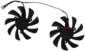 AJMRTC 2 Units/Set CF9015H12S Graphics Card Cooling Fan, GPU Cooler Replacement Fan for PowerColor Red Dragon RX590 GME, RX 580, RX 570 8GB Video Card Heat Dissipation Repair Part AJMRTC 2 Units/Set CF9015H12S Graphics Card Cooling Fan, GPU Cooler Replacement Fan for PowerColor Red Dragon RX590 GME, RX 580, RX 570 8GB Video Card Heat Dissipation Repair Part