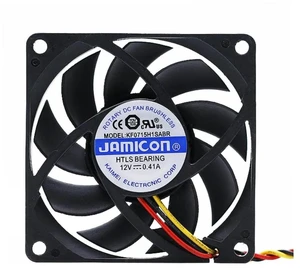 AJMRTC 70mm 7cm UPS Cooling Fan KF0715H1SABR, DC12V 0.41A Axial Replacement Fan for C1K C2K C3K Uninterruptible Power Supply, Power Supply Heat Dissipation Repair Accessory AJMRTC 70mm 7cm UPS Cooling Fan KF0715H1SABR, DC12V 0.41A Axial Replacement Fan for C1K C2K C3K Uninterruptible Power Supply, Power Supply Heat Dissipation Repair Accessory