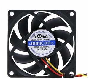 AJMRTC 70mm 7cm UPS Power Supply Cooling Fan KF0715H1SABR, DC 12V 0.41A Axial Replacement Fan for C1K C2K C3K Uninterruptible Power Supply Unit, UPS Internal Heat Dissipation Repair Spare Part AJMRTC 70mm 7cm UPS Power Supply Cooling Fan KF0715H1SABR, DC 12V 0.41A Axial Replacement Fan for C1K C2K C3K Uninterruptible Power Supply Unit, UPS Internal Heat Dissipation Repair Spare Part