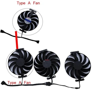 CF1010U12S TypeA GPU Cooling Fan, VGA Replacement Cooler for RX 6800XT 16G GAMING, RX6900XT 16G, RX 6700 XT 12G, PWM Graphics Card Fan for Gaming Video Card Heat Dissipation Repair Part CF1010U12S TypeA GPU Cooling Fan, VGA Replacement Cooler for RX 6800XT 16G GAMING, RX6900XT 16G, RX 6700 XT 12G, PWM Graphics Card Fan for Gaming Video Card Heat Dissipation Repair Part