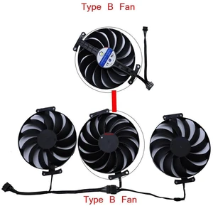 CF1010U12S TypeB GPU Cooling Fan, VGA Replacement Cooler for RX 6800XT 16G GAMING, RX6900XT 16G, RX 6700 XT 12G, PWM Graphics Card Fan for Gaming Video Card Heat Dissipation Repair Part CF1010U12S TypeB GPU Cooling Fan, VGA Replacement Cooler for RX 6800XT 16G GAMING, RX6900XT 16G, RX 6700 XT 12G, PWM Graphics Card Fan for Gaming Video Card Heat Dissipation Repair Part