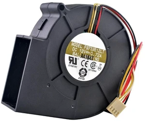 F9733B12LT 97mm Centrifugal Blower Fan, 97×94×33mm DC 12V 0.72A 4Pin Turbo Cooling Fan, Replacement Blower for Oven Cleaner, Industrial Ventilation and Electronic Device Heat Dissipation F9733B12LT 97mm Centrifugal Blower Fan, 97×94×33mm DC 12V 0.72A 4Pin Turbo Cooling Fan, Replacement Blower for Oven Cleaner, Industrial Ventilation and Electronic Device Heat Dissipation