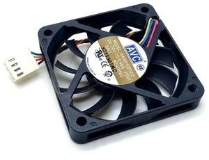 60mm PWM UltraThin Cooling Fan, Replacement Fan for AVC DA06010B12U, 60x60x10mm 12V DC 0.40A 6010 Slim HighAirflow Fan, 4Pin PWM Control for Compact PC, Server, Small Device Heat Dissipation Repair 60mm PWM UltraThin Cooling Fan, Replacement Fan for AVC DA06010B12U, 60x60x10mm 12V DC 0.40A 6010 Slim HighAirflow Fan, 4Pin PWM Control for Compact PC, Server, Small Device Heat Dissipation Repair