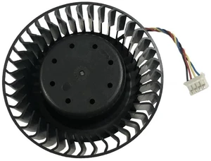 BFB1012SHA01 BV5 4Pin GPU Turbo Cooling Fan, DC12V 2.40A Reference VGA Cooler Fan, Replacement Graphics Card Fan for AMD XFX RX VEGA 64 / RX VEGA 56 Reference Design Repair Part BFB1012SHA01 BV5 4Pin GPU Turbo Cooling Fan, DC12V 2.40A Reference VGA Cooler Fan, Replacement Graphics Card Fan for AMD XFX RX VEGA 64 / RX VEGA 56 Reference Design Repair Part