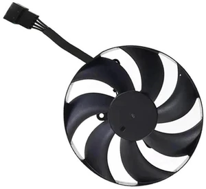 CF1015U12D Graphics Card Fan C Cooler Single Replacement Fan for RTX 4080, RTX4080S OC and RTX4080 4080S SUPER OC GPU, Video Card Cooling Fan for Gaming Graphics Card Repair CF1015U12D Graphics Card Fan C Cooler Single Replacement Fan for RTX 4080, RTX4080S OC and RTX4080 4080S SUPER OC GPU, Video Card Cooling Fan for Gaming Graphics Card Repair