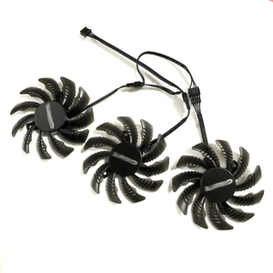 3Pcs/Set 75mm Graphics Card Cooling Fan PLD08010S12HH P104-100 4G VGA Cooler Replacement Fan, GPU Cooler Fan for R9 Fury, GTX 1080 GTX 1070 G1 ROCK 8G Video Card 3Pcs/Set 75mm Graphics Card Cooling Fan PLD08010S12HH P104-100 4G VGA Cooler Replacement Fan, GPU Cooler Fan for R9 Fury, GTX 1080 GTX 1070 G1 ROCK 8G Video Card