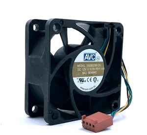 DS06025B12U P011 60mm 60x60x25mm DC12V 0.70A PWM Cooling Fan, 6cm 6025 Replacement Fan for Server, Inverter, PC CPU Heatsink Industrial Heat Dissipation DS06025B12U P011 60mm 60x60x25mm DC12V 0.70A PWM Cooling Fan, 6cm 6025 Replacement Fan for Server, Inverter, PC CPU Heatsink Industrial Heat Dissipation