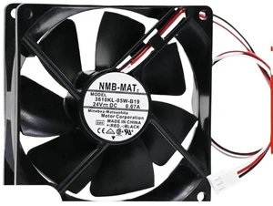 3610KL-05W-B10 92x25mm 92mm DC 24V Cooling Fan, 2-Wire 0.07A Dual Ball Bearing Axial Fan Replacement for Frequency Inverter, Industrial Cabinet 9225 / 9025 Equipment Heat Dissipation 3610KL-05W-B10 92x25mm 92mm DC 24V Cooling Fan, 2-Wire 0.07A Dual Ball Bearing Axial Fan Replacement for Frequency Inverter, Industrial Cabinet 9225 / 9025 Equipment Heat Dissipation