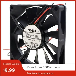 3106KL-05W-B30 80x80x15mm 8015 Industrial Cooling Fan, DC 24V 0.09A Dual Ball Bearing Axial Fan Replacement for Frequency Inverter, Power Supply and Industrial Cabinet Heat Dissipation 3106KL-05W-B30 80x80x15mm 8015 Industrial Cooling Fan, DC 24V 0.09A Dual Ball Bearing Axial Fan Replacement for Frequency Inverter, Power Supply and Industrial Cabinet Heat Dissipation