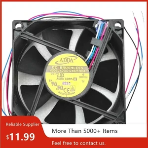 AD0812XB257B04 80x80x25mm 8025 8CM Axial Cooling Fan, DC 12V 0.45A Dual Ball Bearing 4-Wire PWM Speed Control Fan Replacement for PC Chassis, Power Supply & Industrial Equipment Heat Dissipation AD0812XB257B04 80x80x25mm 8025 8CM Axial Cooling Fan, DC 12V 0.45A Dual Ball Bearing 4-Wire PWM Speed Control Fan Replacement for PC Chassis, Power Supply & Industrial Equipment Heat Dissipation