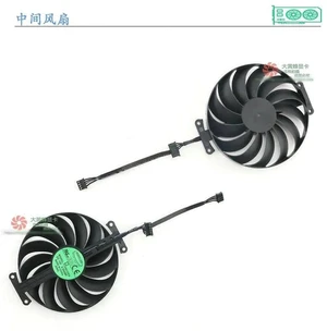 T129215SU GPU Cooling Fan, Graphics Card Cooler Replacement for ASUS ROG STRIX RTX 3060, RTX 3070, RTX 3080, RTX 3090 Gaming Video Card, DC 12V 4Pin PWM Fan, Optional 1Pc or 2Pcs Pack for GPU Heat T129215SU GPU Cooling Fan, Graphics Card Cooler Replacement for ASUS ROG STRIX RTX 3060, RTX 3070, RTX 3080, RTX 3090 Gaming Video Card, DC 12V 4Pin PWM Fan, Optional 1Pc or 2Pcs Pack for GPU Heat