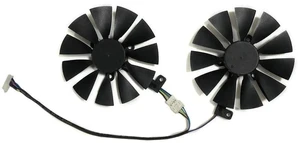 T129215SH GPU Graphics Card Cooling Fan 2Pcs Set, VGA Video Card Cooler Replacement for RTX 2080 Ti OC Gaming Graphics Card, DC 12V 4Pin PWM Fan Assembly for GPU Heat Dissipation T129215SH GPU Graphics Card Cooling Fan 2Pcs Set, VGA Video Card Cooler Replacement for RTX 2080 Ti OC Gaming Graphics Card, DC 12V 4Pin PWM Fan Assembly for GPU Heat Dissipation