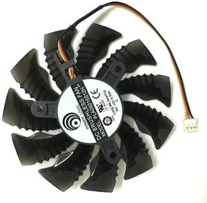 PLA09215S12H 3-Pin VGA GPU Cooler, 82mm Graphics Card Cooling Fan, Replacement Fan Suitable for GTX 1660, 1650, 1660S, 1660Ti MINI ITX OC Graphics Card Heat Dissipation Repair PLA09215S12H 3-Pin VGA GPU Cooler, 82mm Graphics Card Cooling Fan, Replacement Fan Suitable for GTX 1660, 1650, 1660S, 1660Ti MINI ITX OC Graphics Card Heat Dissipation Repair