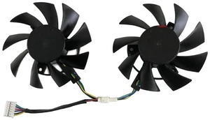2 Units/Set FD8015U12D Graphics Card Cooling Fan, GPU Replacement Fan Compatible with T128015BU FD8015U12D, for RTX 2060 GTX 1660 1660Ti OC, VGA Cooler Fan for Graphics Card Heat Dissipation 2 Units/Set FD8015U12D Graphics Card Cooling Fan, GPU Replacement Fan Compatible with T128015BU FD8015U12D, for RTX 2060 GTX 1660 1660Ti OC, VGA Cooler Fan for Graphics Card Heat Dissipation