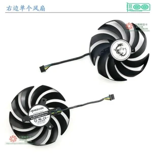 PLD09210S12HH Graphics Card Cooling Fan (1 Fan), GPU Replacement Cooler Fan for RX6900XT, RX6800XT, RX6800 GAMING Z/X, 4-Pin PWM VGA Fan for Graphics Card Heat Dissipation PLD09210S12HH Graphics Card Cooling Fan (1 Fan), GPU Replacement Cooler Fan for RX6900XT, RX6800XT, RX6800 GAMING Z/X, 4-Pin PWM VGA Fan for Graphics Card Heat Dissipation