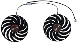 FD9015U12S Replacement Graphics Card Cooling Fan, 2 Units/Set GPU Cooler for Sapphire RX 6700, RX 6700XT, RX 6700XT PULSE, Video Card Fan, Replaces FDC10H12D9-C for GPU Heat Dissipation FD9015U12S Replacement Graphics Card Cooling Fan, 2 Units/Set GPU Cooler for Sapphire RX 6700, RX 6700XT, RX 6700XT PULSE, Video Card Fan, Replaces FDC10H12D9-C for GPU Heat Dissipation