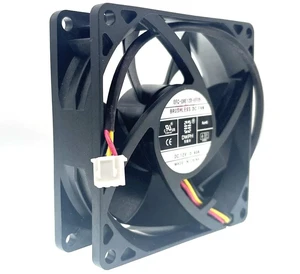 DWPH EFC-08E12D-EF05 Replacement 8025 Axial Cooling Fan, DC12V 0.40A 80x80x25mm 8CM 3-Wire Dual Ball Bearing Brushless Fan for Elevator Inverter, Industrial Control Cabinet, Power Unit Heat Dissipatio DWPH EFC-08E12D-EF05 Replacement 8025 Axial Cooling Fan, DC12V 0.40A 80x80x25mm 8CM 3-Wire Dual Ball Bearing Brushless Fan for Elevator Inverter, Industrial Control Cabinet, Power Unit Heat Dissipatio