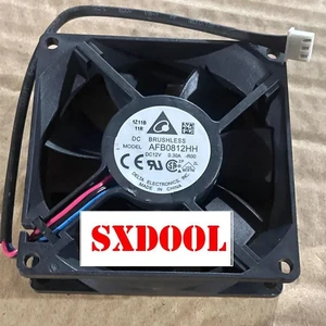 AFB0812HH-R00 Replacement 8025 Axial Cooling Fan, DC12V 0.30A 80x80x25mm 8CM 3-Wire Brushless Fan with Alarm Signal for Server, Industrial Inverter, IPC, Power Cabinet Heat Dissipation AFB0812HH-R00 Replacement 8025 Axial Cooling Fan, DC12V 0.30A 80x80x25mm 8CM 3-Wire Brushless Fan with Alarm Signal for Server, Industrial Inverter, IPC, Power Cabinet Heat Dissipation