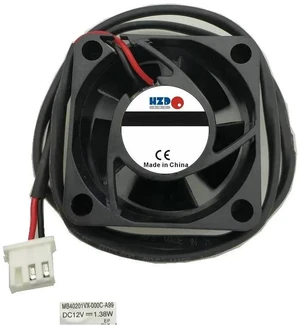 MB40201VX-000C-A99 Replacement 4020 Axial Cooling Fan, 40x40x20mm DC12V 1.38W 3-Wire Brushless Fan for IPC, Inverter and Compact Industrial Enclosure Heat Dissipation MB40201VX-000C-A99 Replacement 4020 Axial Cooling Fan, 40x40x20mm DC12V 1.38W 3-Wire Brushless Fan for IPC, Inverter and Compact Industrial Enclosure Heat Dissipation