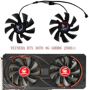2 Units/Set GPU VGA Cooling Fan, Replacement Video Card Fan for Leadtek WinFast RTX3050, RTX3060, RTX2060, RTX2070, RTX3060 HURRICANE White Edition 8G Graphics Cards 2 Units/Set GPU VGA Cooling Fan, Replacement Video Card Fan for Leadtek WinFast RTX3050, RTX3060, RTX2060, RTX2070, RTX3060 HURRICANE White Edition 8G Graphics Cards