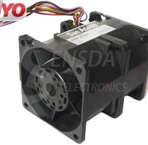 9CR0612P0G04 6076 Counter-Rotating High Speed Cooling Fan, 60x60x76mm 6CM DC12V 4.7A Heavy Duty Industrial Fan, High Static Pressure Replacement Fan for Automotive Starters, Inverters, Server 9CR0612P0G04 6076 Counter-Rotating High Speed Cooling Fan, 60x60x76mm 6CM DC12V 4.7A Heavy Duty Industrial Fan, High Static Pressure Replacement Fan for Automotive Starters, Inverters, Server