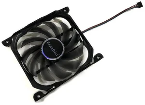 CF-12915S VGA Graphics Card Cooling Fan, DC12V 4-Pin PWM GPU Cooler Replacement Fan, Compatible with Inno3D GTX 960 HerculeZ 1X 2GB N960-1SDV-E5CN, High Airflow Fan for Graphics Card Heat Dissipation CF-12915S VGA Graphics Card Cooling Fan, DC12V 4-Pin PWM GPU Cooler Replacement Fan, Compatible with Inno3D GTX 960 HerculeZ 1X 2GB N960-1SDV-E5CN, High Airflow Fan for Graphics Card Heat Dissipation